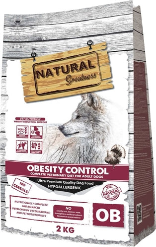 Natural Greatness Veterinary Diet Dog Obesity Control Adult 2 Kg