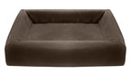 Bia Bed Royal Fluweel Hoes Hondenmand Bruin