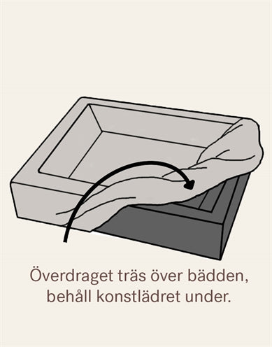 Bia Bed Royal Fluweel Hoes Hondenmand Bruin