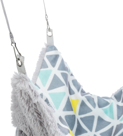 Trixie Hangmat Sunny Met 2 Verdiepingen Voor Grote Hamsters Pluche 30X30 Cm