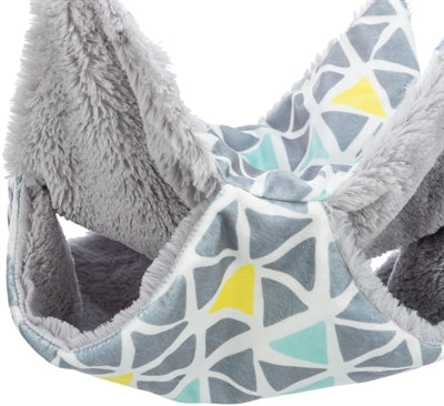 Trixie Hangmat Sunny Met 2 Verdiepingen Voor Grote Hamsters Pluche 30X30 Cm