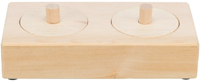 Trixie – Jouet d'intelligence pour rongeur – Snack Box en bois – 14x3x7 cm - Caractéristiques