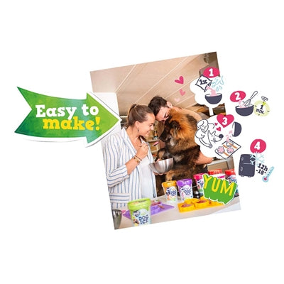 Smoofl Ijsmix Voor Honden Pindakaas 160 Gr