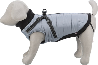 Trixie – Manteau pour chien avec harnais intégré – Pontis Gris – 45cm - Caractéristiques