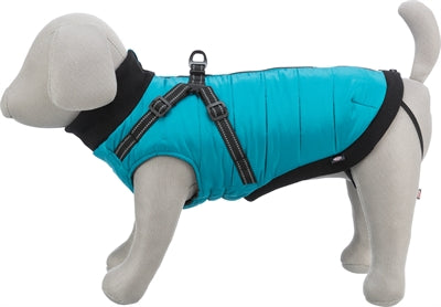 Trixie – Manteau pour chien avec harnais intégré – Pontis - Aqua – 45cm - Caractéristiques