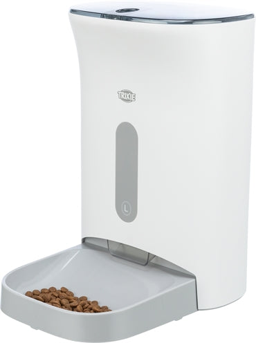 Trixie – Distributeur automatique de nourriture chien et chat - TX8 2.0 – Blanc/Gris - Caractéristiques