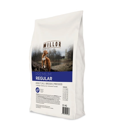 Millor Premium – Croquettes pour chien – Pressé Adulte Régulier – 15 kg - Caractéristiques