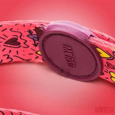 Morso Hondenriem Gerecycled Pink Think Roze 120X1,5 Cm Tot 6 Kg
