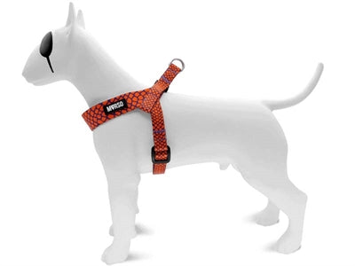 Morso – Harnais pour chien – Urban Lizard Rouge recyclé - Caractéristiques