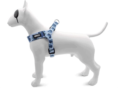Morso – Harnais pour chien – Splash Bleu recyclé - Caractéristiques