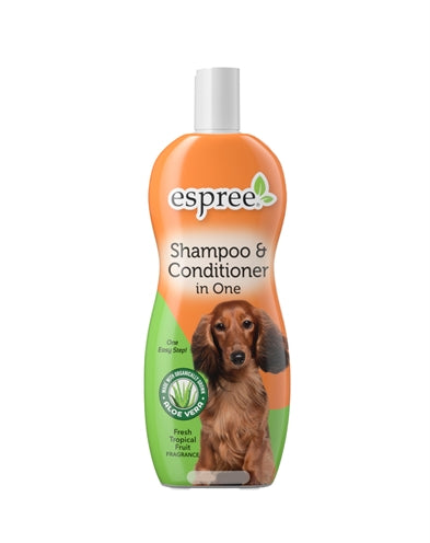Espree – Shampooing pour chien – 2 en 1 Shampooing et Après-shampooing – 355 ml - Caractéristiques