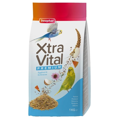 Beaphar – Aliment complet Oiseau – Xtravital – Perruche – 1 kg - Caractéristiques