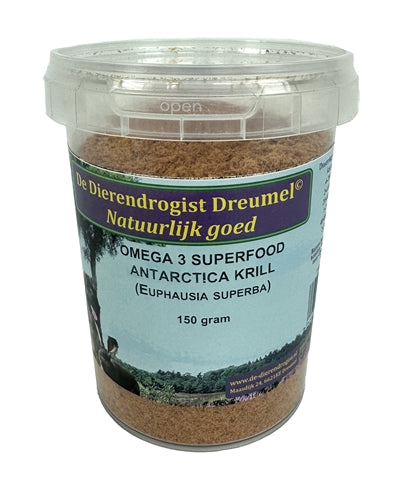 Dierendrogist – Krill – Complément alimentaire pour chien et chat - 150 g - Caractéristiques