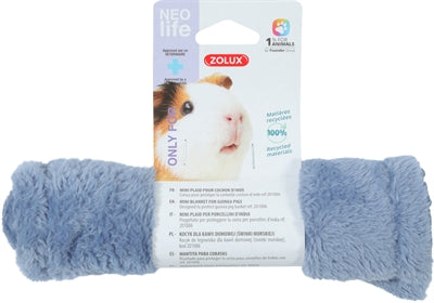 Zolux – Mini couverture pour cobaye – Neolife Bleu – 20x20 cm - Caractéristiques