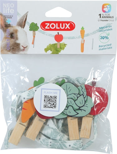 Zolux Neolife Snack Slinger Konijn Groen 150 Cm
