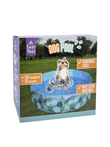 Easypets – Piscine pour chien – Summer Swimming Pool – 120X30 cm - Caractéristiques