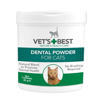 Vet's Best – Hygiène bucco-dentaire en poudre pour chat –  45 g - Caractéristiques