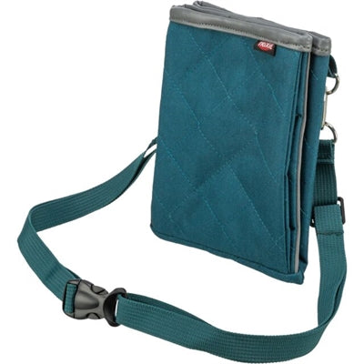 Trixie – Sacoche de récompense Twin – Double compartiment Bleu Petrol – 15 x 2,5 x 18 cm - Caractéristiques