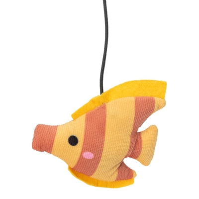 Trixie Kattenhengel Vis Kunststof / Pluche 46 Cm 4 St