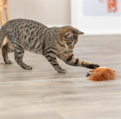 Trixie Eekhoorn Pluche Met Veerstaart Met Catnip 24 Cm