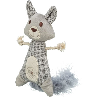 Trixie – Jouet pour chat – Raton laveur XXL avec plume – 30 cm - Caractéristiques