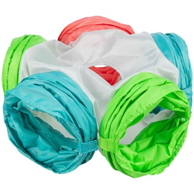 Trixie – Tunnel de jeu extensible – 5 entrées pour rongeur – 47x18x18 cm - Caractéristiques