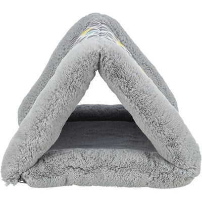 Trixie – Tente Sunny pour rongeur – Peluche Grise – 44x40x33 cm - Caractéristiques