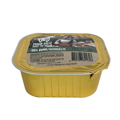 Freds – Aliment humide pour chien – Multipack Pur Bœuf et Volaille – 2,7 kg - Caractéristiques