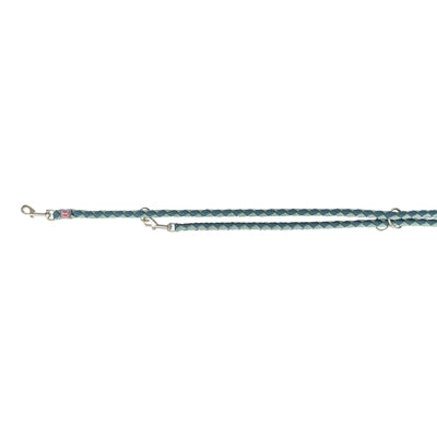 Trixie – Laisse pour chien – Cavo réglable bleu pétrole/vert sauge - Caractéristiques