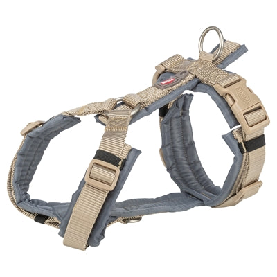 Trixie Hondentuig Premium Trekking Zand Taupe / Grafiet Grijs 36-44X1,5 Cm
