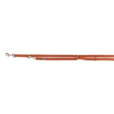Trixie – Laisse pour chien – Premium réglable brun rouille - Caractéristiques
