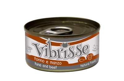 Vibrisse – Aliment humide pour chat – Thon et bœuf – 1,68 kg - Caractéristiques