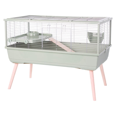 Zolux – Cage pour rongeur – Cage pour cochon d'Inde Neolife verte – 99x54x76 cm - Caractéristiques