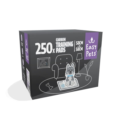 Easypets Puppy Carbon Training Pads 58X58 Cm 105 St