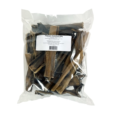 Petsnack – Friandises pour chien – Peau de cerf sans poils – 500 g - Caractéristiques