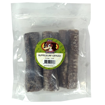Petsnack – Friandises pour chien – Trompes de buffle garnies – 15 cm - 2 pièces - Caractéristiques