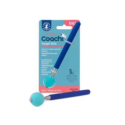The Company Of Animals – Bâton de ciblage pour chien – Coachi Target Stick Bleu – 15 à 70 cm - Caractéristiques