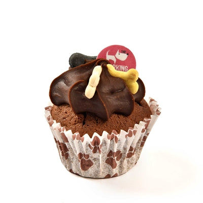 Barking Bakery – Friandise pour chien – Vanilla Woofin au Glaçage Caroube – 1 pièce - Caractéristiques