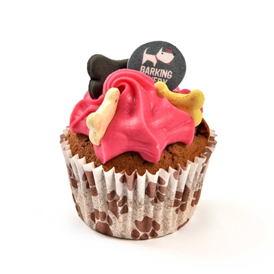 Barking Bakery – Friandise pour chien – Vanilla Woofin au Glaçage Rose – 1 pièce - Caractéristiques