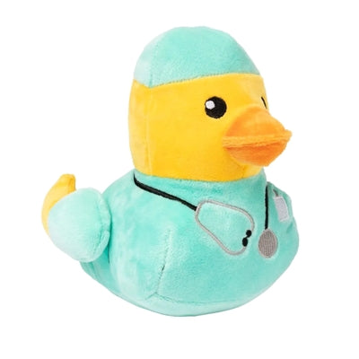 FuzzYard – Jouet pour chien – Canard Docteur – 16x15x17 cm - Caractéristiques