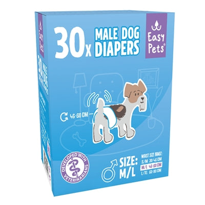 Easypets Hondenluiers Reu Xs/S 30 St