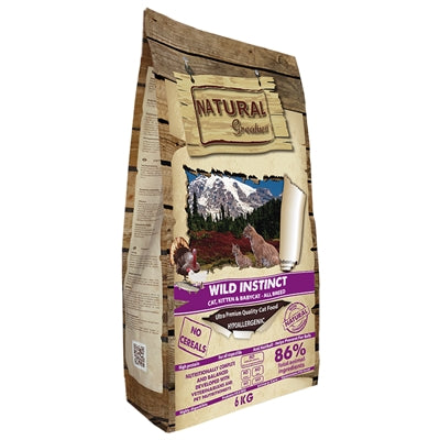 Natural Greatness – Croquettes pour chat – Wild Instinct Poulet, Dinde et Poisson - Caractéristiques