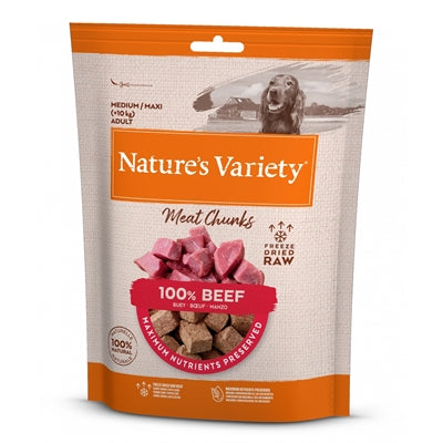 Nature's Variety – Friandises pour chien – Morceaux de Bœuf Lyophilisés – 50 g - Caractéristiques