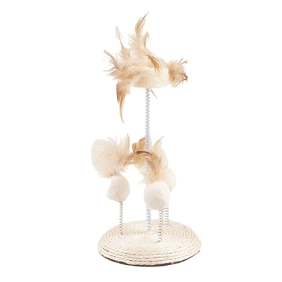 Fofos – Jouet pour chat – Culbuto naturel interactif – 14x14x25 cm - Caractéristiques