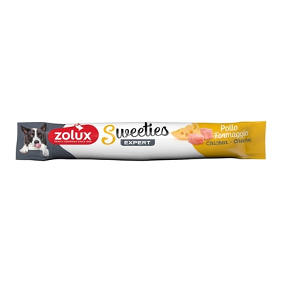 Zolux – Friandises pour chien – Bâtonnet Crémeux Poulet & Fromage – 14 g - Caractéristiques