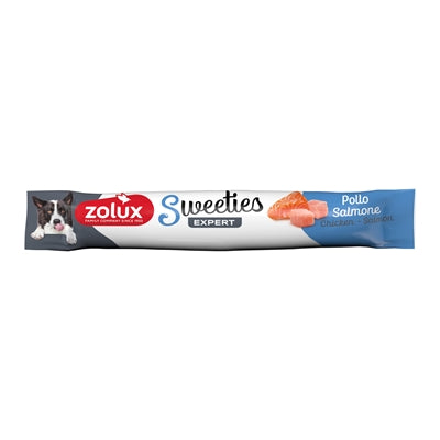 Zolux – Friandises pour chien – Bâtonnet Crémeux Poulet & Saumon – 14 g - Caractéristiques