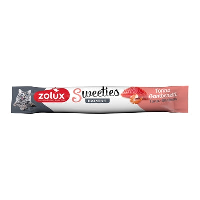 Zolux – Friandise pour chat – Sweeties Expert Creamy Stick Thon & Crevette – 14 g - Caractéristiques