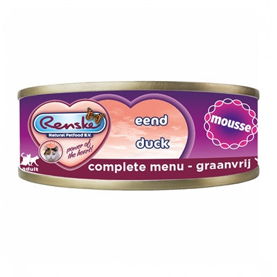 Renske – Aliment humide pour chat – Mousse au canard – 1,68 kg - Caractéristiques