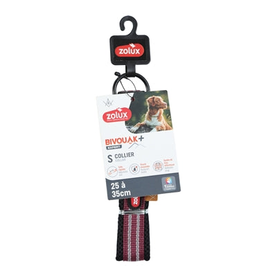 Zolux – Collier pour chien – Collier Bivouak Rouge - Caractéristiques