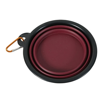 Zolux – Gamelle pliable pour chien et chat – Bivouak Silicone Rouge – 16cm - Caractéristiques